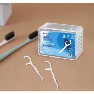 10 hộp (500 cái) Tăm chỉ nha khoa dental flossers tiện lợi