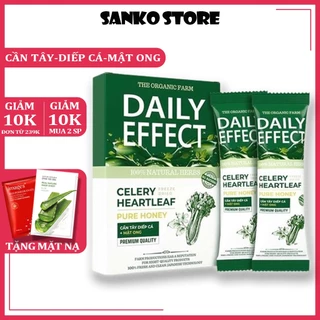 Nước uống Detox Cần Tây Diếp Cá Mật Ong DAILY EFFECTChính Hãng Giúp Đẹp Da Thon Gọn Vóc Dáng