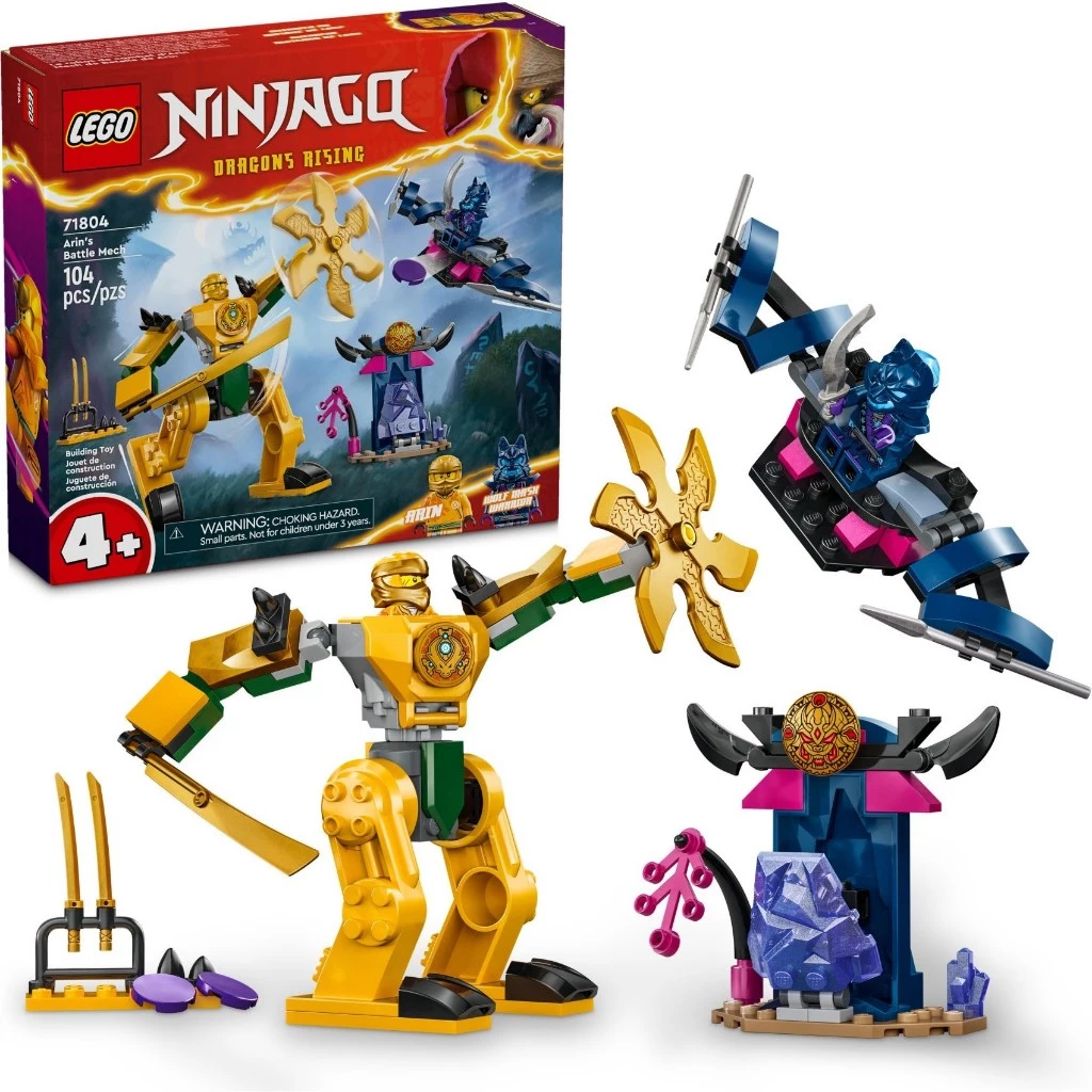 71804 Iego Ninjago Arin's Battle Mech - Chiến giáp của Arin's  2024