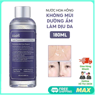 Nước hoa hồng Dear Klairs Supple Preparation toner 180ml-CH