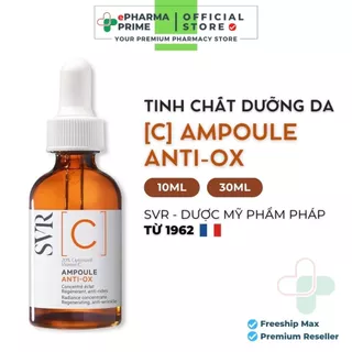 Serum SVR Vitamin C Ampoule Anti-Ox 20% Optimized Giúp Sáng Da Và Ngăn Ngừa Lão Hóa