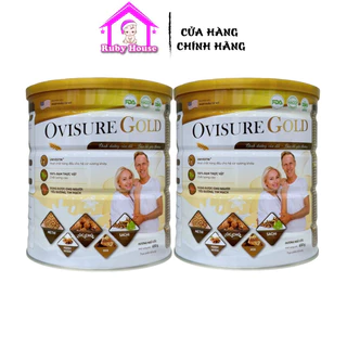 Combo 2 lon sữa xương khớp Ovissure Gold chính hãng date mới