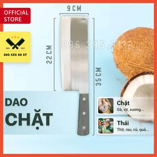 Dao chặt gà, chặt vịt, chặt xương - Dao Đa Sỹ - thép Nhật trắng không gỉ