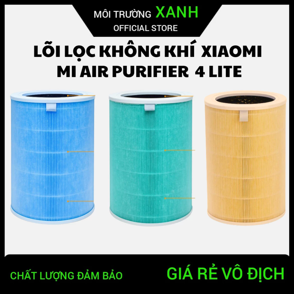 Lõi Lọc Không Khí Xiaomi Mi Air Purifier 4, xiaomi Mi Air Purifier 4 Lite