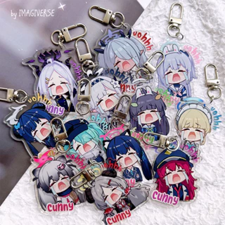 [2] Móc khoá nhựa acrylic keychain trò chơi game Blue Archive (CUNNY Ver.)