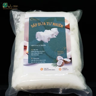 Sáp Dừa Tự Nhiên [Coconut Wax] làm nến thơm, Nguyên liệu làm nến - Uudam Handmade