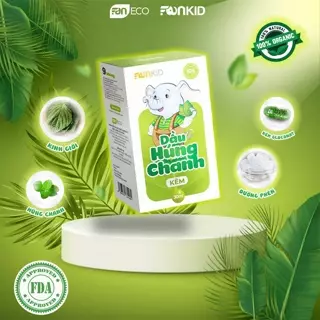 Dầu Húng Chanh Kẽm 30Ml Faneco, Tinh Dầu Húng Chanh Kẽm hỗ trợ giảm ho, sổ mũi, tăng cường miễn dịch tự nhiên