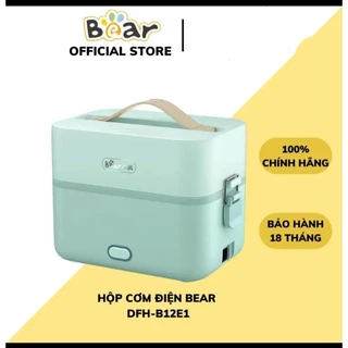 Hộp cơm điện 1.2L Bear DFH-B12E1 hộp cơm giữ nhiệt, hộp cơm văn phòng hâm nóng và tự nấu chín thức ăn