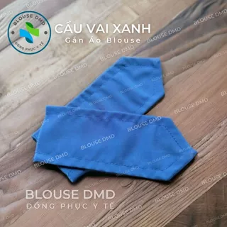 Cầu Vai Xanh gắn áo Blouse trắng cho Sinh viên Trường Y, Dược, Thực tập Sinh Bác sĩ, Điều Dưỡng, Y tá