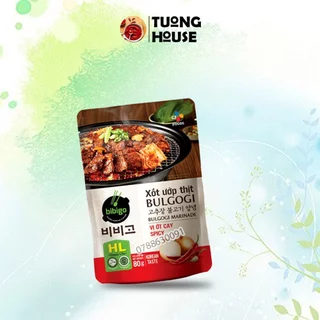 Sốt Ướp Thịt BulGoGi Hàn Quốc Vị Ớt Cay 80G