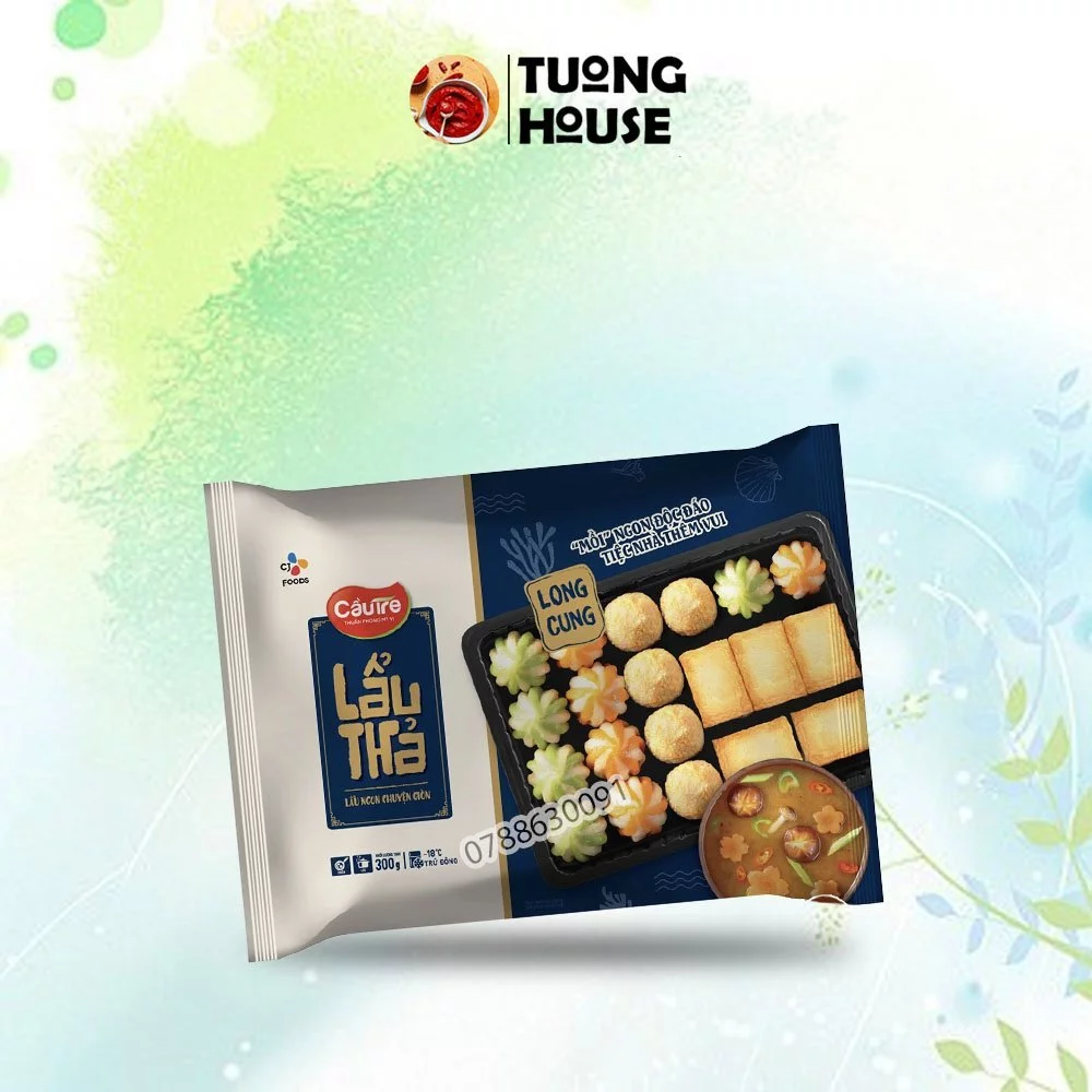 Viên thả lẩu Long Cung CJ Cầu Tre 300g