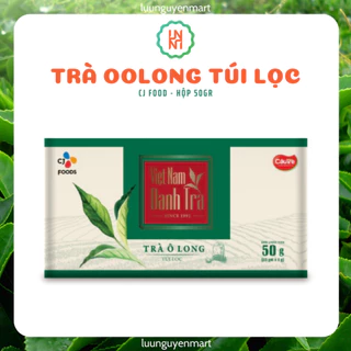 Trà Oolong Cầu Tre túi lọc CJ FOOD, Trà Ôlong dùng pha trà sữa - Hộp 50gr