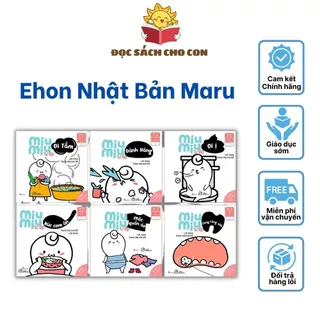 Sách Ehon Kỹ Năng Sống - Miu Miu Tự Lập ( combo 6 cuốn )