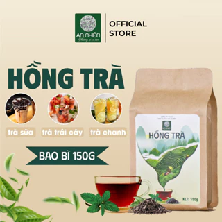 Hồng Trà (Trà Đen) pha trà sữa trà tắc trà trái cây trà chanh vị đậm đà thơm ngon túi 150g