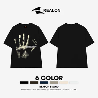 Áo Thun Oversize Nam Nữ Form Rộng 100% Cotton 250gsm IMAGINATION REALON