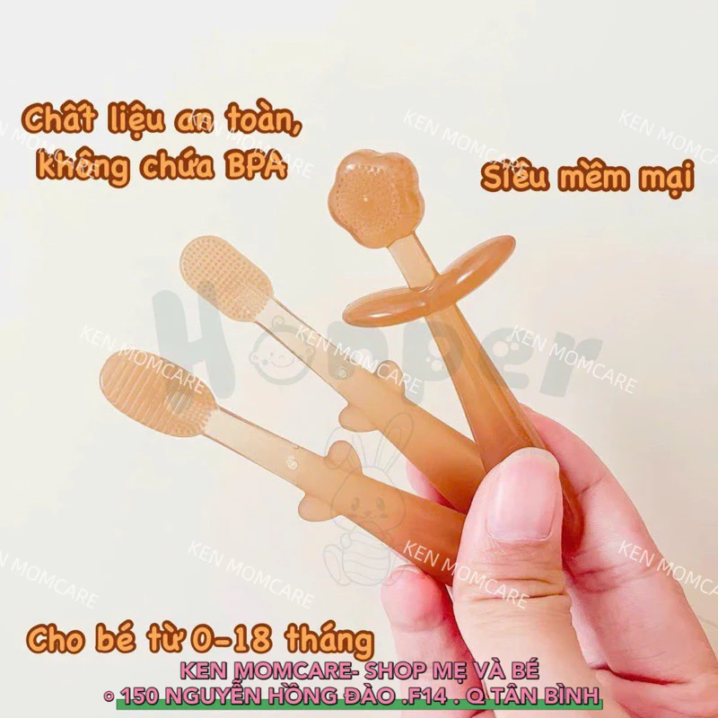 BỘ CHĂM SÓC RĂNG MIỆNG HONPER CHO BÉ 3IN1