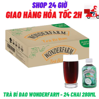 Trà Bí Đao Chai Wonderfarm Thùng 24 Chai