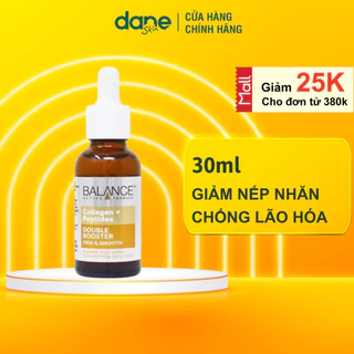 Serum Trẻ Hóa, Tái Tạo Da Balance Collagen + Peptides Double Booster 30ml