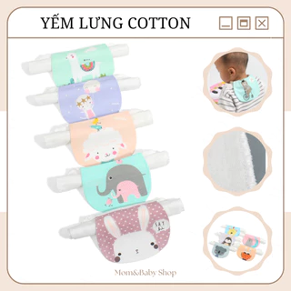 Yếm Lưng Cotton Thấm Hút Mồ Hôi Cho Bé Vận Động Vui Chơi Momandbabyshop