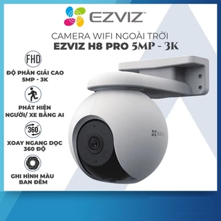 Camera IP WIFI PT C8C EZVIZ 2.0MP, C8W 4M 2K có báo động, Ngoài Trời Full Cao Cấp Xoay 360