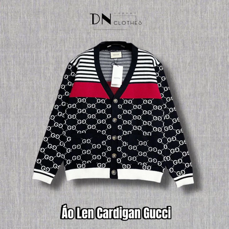 ⚜️[Cao cấp - Loại 1] Áo Len Cardigan G C GG - Áo Cardigan Sơn Tùng Hottrend Nam Nữ Cực Sang