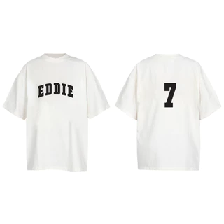 Áo thun Eddie Number 7 Black/White 250gsm