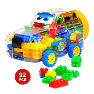 Hộp lego ô tô 2 trong 1 cho bé tha hồ sáng tạo