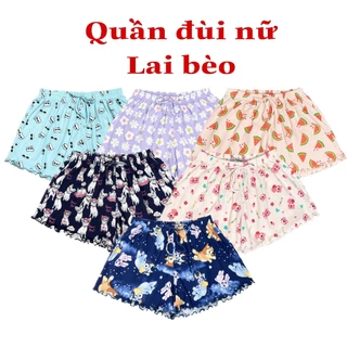 (Lai bèo) Quần đùi nữ từ 40-85kg