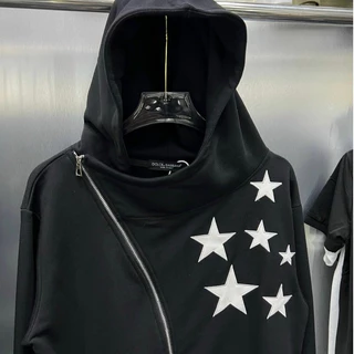 Áo Hoodie sao form rộng chất vải nỉ bông cực đẹp cho nam nữ NEW 2024