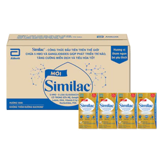 (DATE mới) Thùng sữa bột pha sẵn Similac  180ml và 110ml (48 hộp)