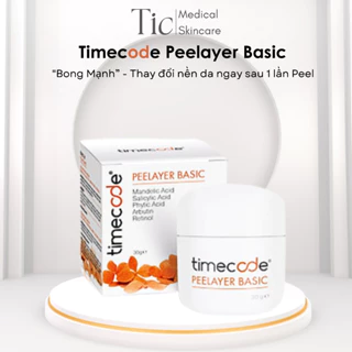 Kem Peel TIMECODE Tây Ban Nha Tái Tạo Da Chống Lão Hóa 30g - Tic Medical Skincare