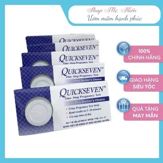 Que thử thai Quickseven Tanaphar - Test thai nhanh, chính xác -Shop Mẹ Kiến