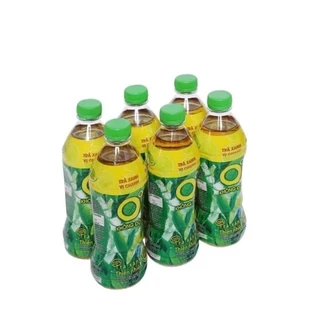 Lốc 6 chai nước trà xanh 0 độ 455ml