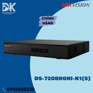 Đầu Ghi Hình Hikvision 8 Kênh analog DS-7208HGHI-K1(S) / DS-7208HGHI-M1 mẫu mới add thêm được camera ip, hàng chính hãng