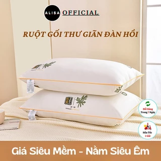 Ruột Gối Đầu Alisa Cao Cấp Chất Liệu Sợi Polyester Bông Lụa Chống Xẹp Lún