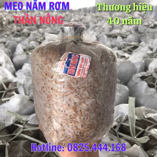 [Combo 5 bịch] Meo nấm rơm Thần Nông