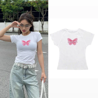 ✅ Babytee trắng ôm Lovely life - SP006325