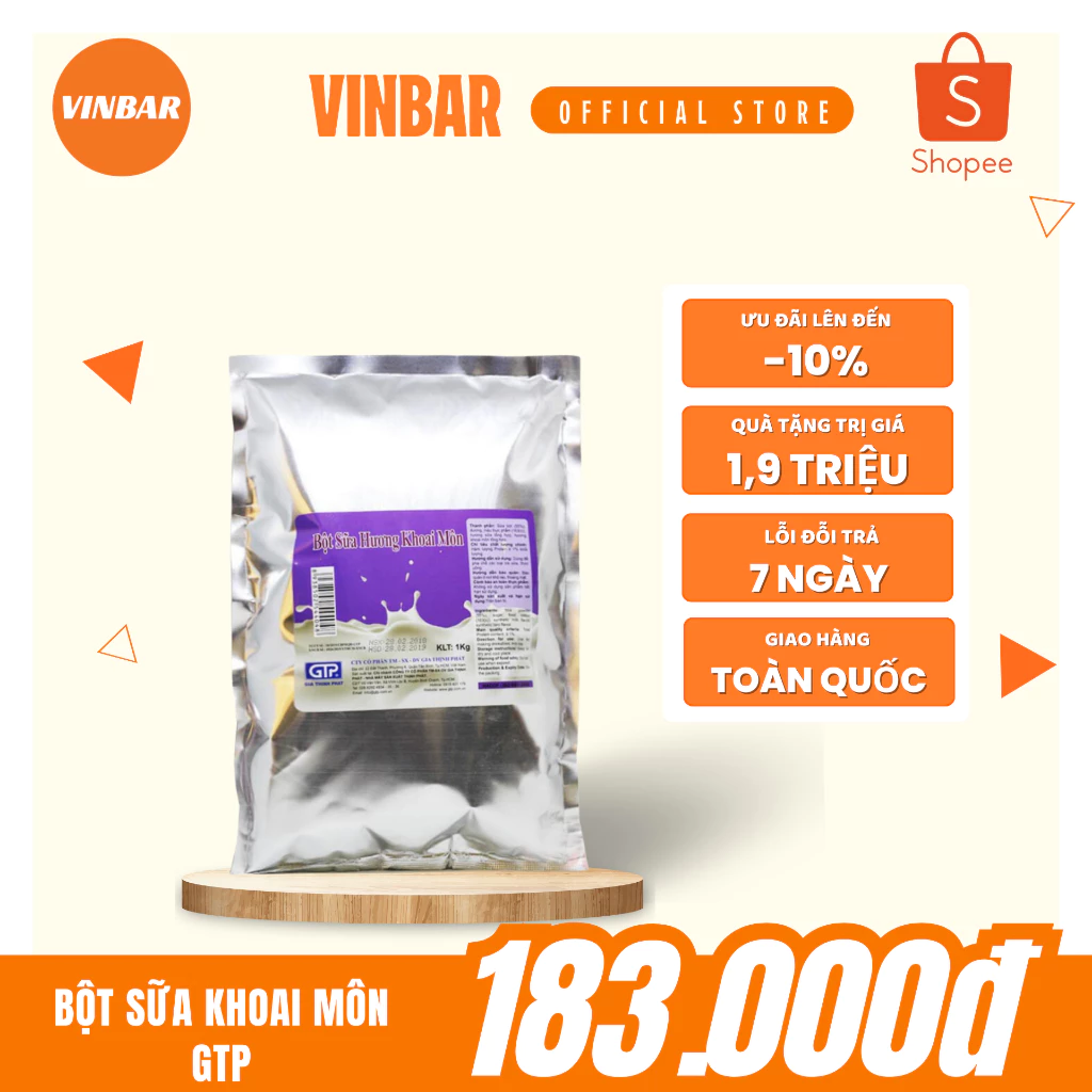 BỘT SỮA KHOAI MÔN GIA THỊNH PHÁT 1KG