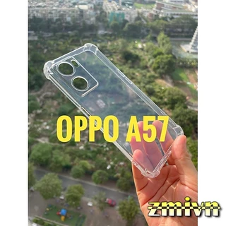 Ốp lưng chống va đập Oppo A57 4G 5G loại dày cao cấp trong suốt bo 4 góc đàn hồi