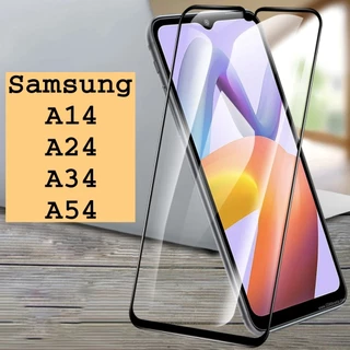 Miếng dán Samsung A14/A24/A34/A54 cường lực Full màn hình cao cấp