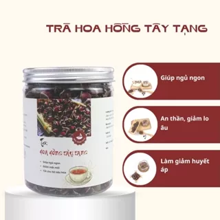 Trà Nụ Hoa Hồng Tây Tạng Mùa Vàng Food giúp ngủ ngon, tốt cho tim mạch