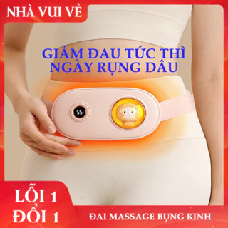 Máy massage bụng kinh NG02, đai trườm ấm bụng, giảm đau bụng khi đến tháng, bảo hành 6 tháng