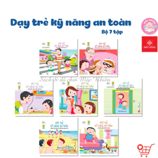 Sách Thiếu Nhi - Dạy Trẻ Kỹ Năng An Toàn - Dành cho bé từ 2-8 tuổi - Đinh Tị Books