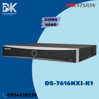 Đầu ghi hình IP 16 kênh AcuSense HIKVISION DS-7616NXI-K1 giá rẻ chính hãng