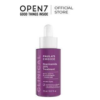 Tinh chất se khít lỗ chân lông Paula's Choice Niacinamide 20% Treatment