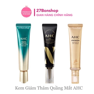 KEM TRI THÂM QUẦNG MẮT AHC ANGELESS REAL EYE CREAM FOR FACE