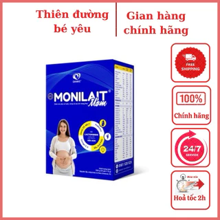 Sữa bầu Monilait Mom hộp 24 gói (360g)