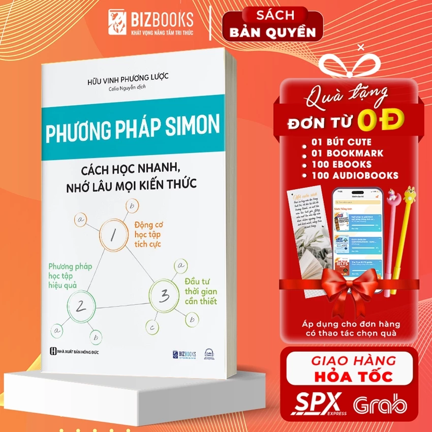 Phương Pháp Học Tập Của Simon - Cách Học Nhanh, Nhớ Lâu Mọi Kiến Thức - Sách Phát Triển Bản Thân Mỗi Ngày