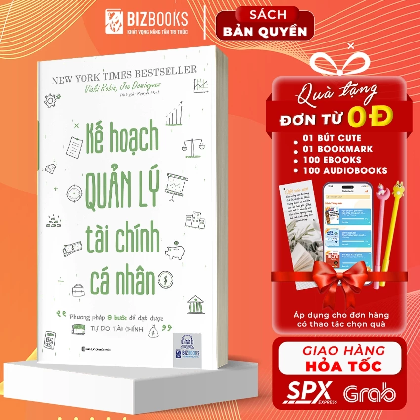 Kế Hoạch Quản Lý Tài Chính Cá Nhân: Phương Pháp 9 Bước Để Đạt Được Tự Do Tài Chính - Sách Đầu Tư Tài Chính