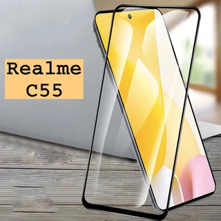 Miếng dán Realme C55 cường lực Full màn hình cao cấp